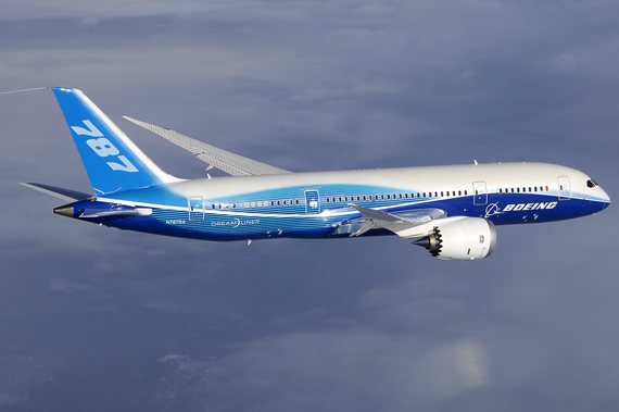 Dreamliner im Flug - Foto: Boeing
