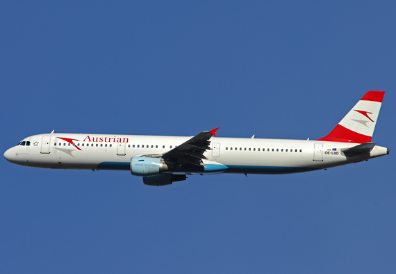 AUA A321-200 im Flug - Foto: Austrian Wings Media Crew