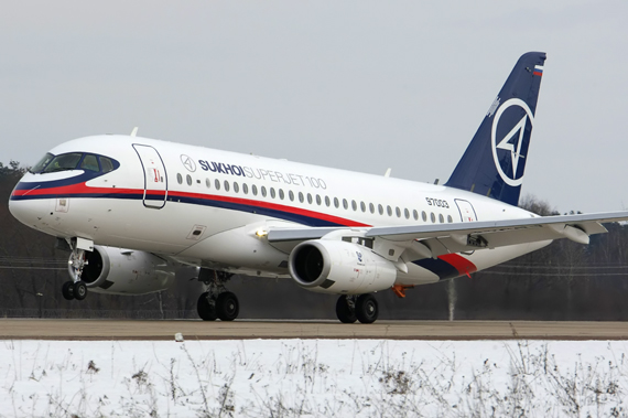 Suchoi Superjet 100 - Foto: Marina Lystseva / Suchoi