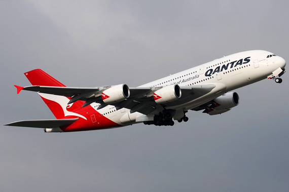 Qantas Airbus A380 – Foto: C. Jilli / Austrian Wings