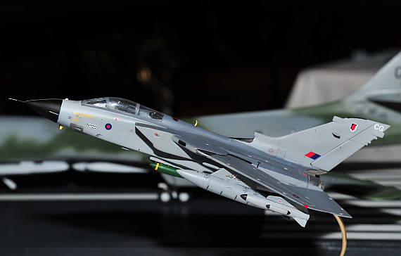 Modell eines Tornados der britischen Streitkräfte - Foto: Austrian Wings Media Crew Modell eines Tornados der britischen Streitkräfte - Foto: Austrian Wings Media Crew