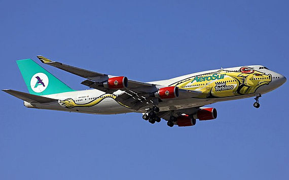 Boeing 747-400 von Aerosur - Foto: Eddie Heisterkamp / Wiki Commons