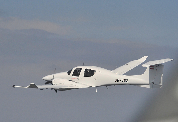 In 3.700 Meter Höhe erreichte die DA52 bereits auf ihrem Jungfernflug eine Reisegeschwindigkeit von 190 Knoten - Foto: Austrian Wings Media Crew
