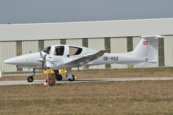Nach rund einer Stunde kehrte der Prototyp nach LOAN zurück - Foto: Austrian Wings Media Crew