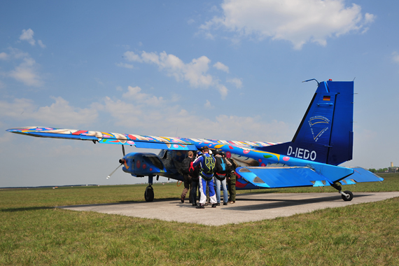 Warten auf das Boarding