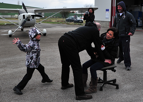 ... durften auch die Nachwuchsflieger nicht fehlen - Fotos: Austrian Wings Media Crew