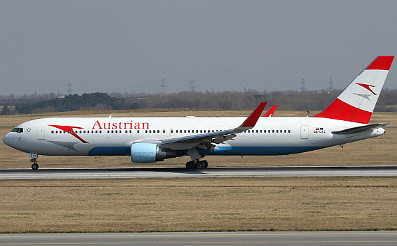 AUA Boeing 767-300ER, OE-LAZ - Foto: Austrian Wings Media Crew