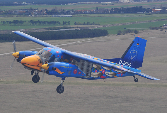 Die Do 28 kurz nach dem Start in LOXN - Foto: Austrian Wings Media Crew