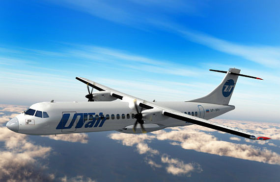 ATR72 von UTAir - Grafik: UTAir