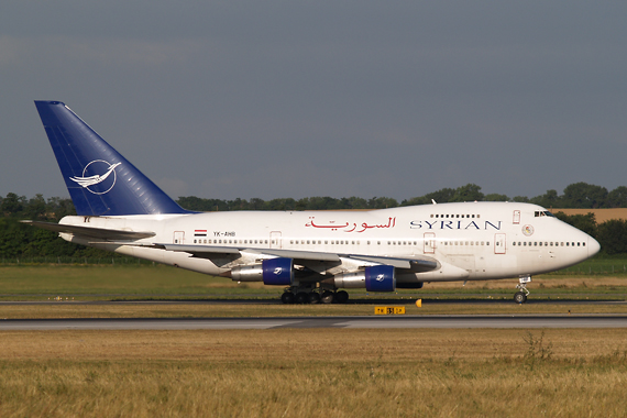 Im Sommer 2006 setzte Syrian die 747SP (hier die YK-AHB) auch nach Wien ein - Foto: Austrian Wings Media Crew