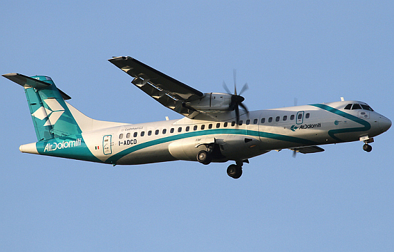 ATR72-500 von Air Dolomiti - Foto: RR / Austrian Wings Media Crew