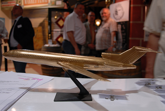 Diese 727 symbolisierte in beeindruckender Art und Weise die "goldene Ära" des Jetzeitalters ...