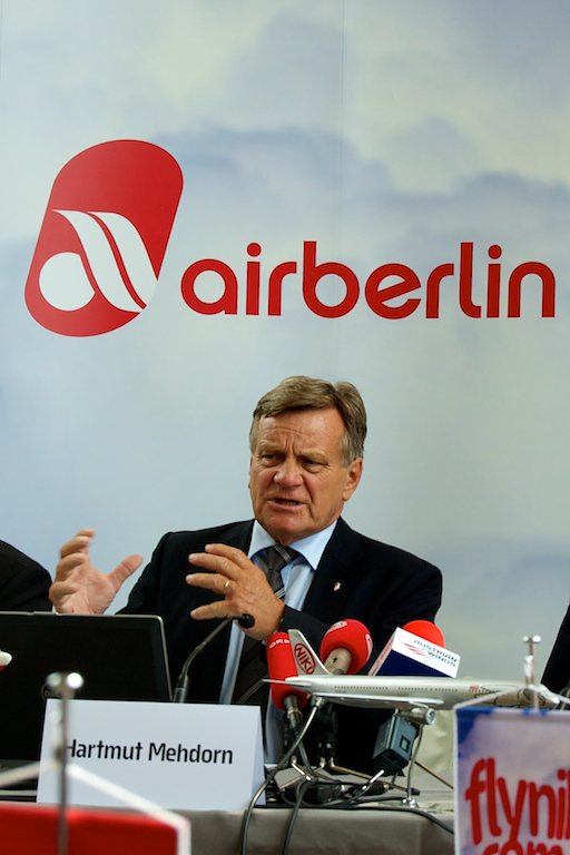 Hartmut Mehdorn, CEO Airberlin