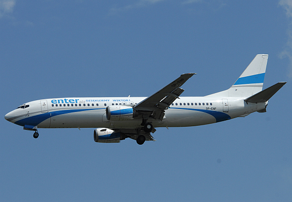 Die bereits in die Jahre gekommene Boeing 737-400 ist mittlerweile ein seltener Gast auf dem Flughafen Wien - Foto: Austrian Wings Media Crew