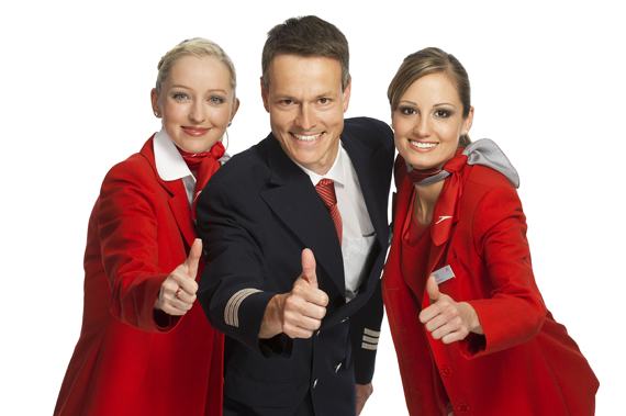 Austrian Airlines Uniformen - Foto: Austrian Airlines