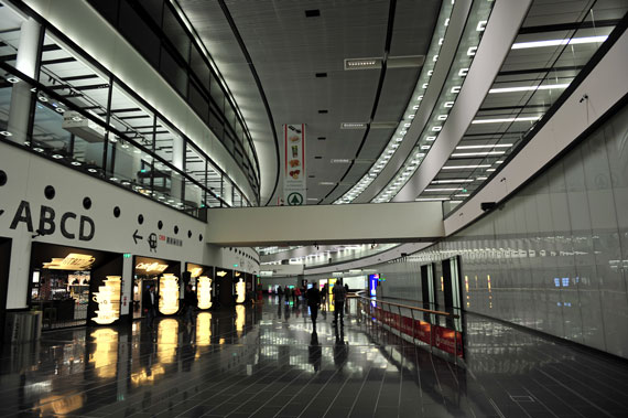 Ankunftsebene im neuen Terminal - Foto: Austrian Wings Media Crew