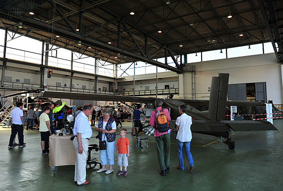 Pilatus PC-6 im Hangar der Fliegerwerft - Foto: Austrian Wings Media Crew