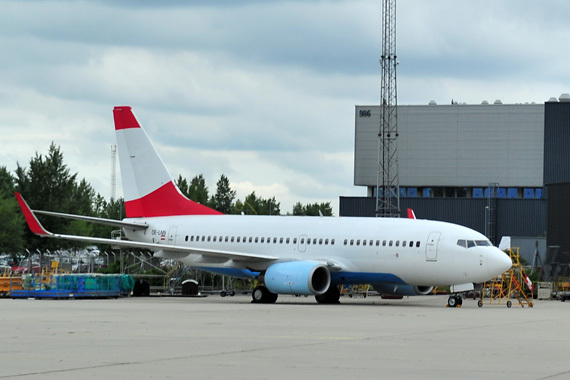 Die OE-LNN kurz vor dem Abflug aus Wien - Foto: Austrian Wings Media Crew