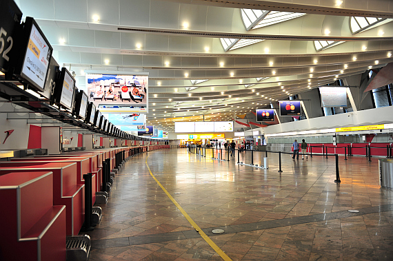 Nach dem Umzug der Fluglinien in den Check In 3 / Skylink wird das Terminal 1 (Check In 3) renoviert - Foto: Austrian Wings Media Crew