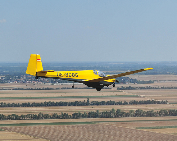 Mit dem Scheibe SF25 Motorfalke wurden auch Rundflüge angeboten