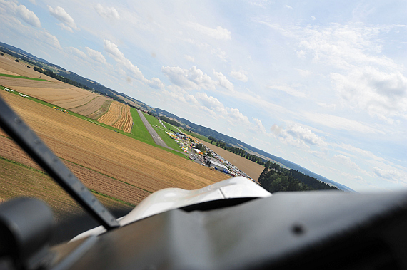 Anflug auf Dobersberg - Foto: PR / Austrian Wings Media Crew