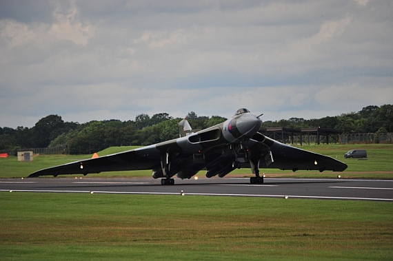 Flugfähig restaurierter Avro Vulcan V698-B.Mk.2 Bomber