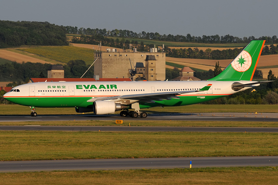 EVA AIR verbindet Wien mit Bangkok und Taipeh, geflogen wird aktuell mit einem A330-200 - Foto: Austrian Wings Media Crew