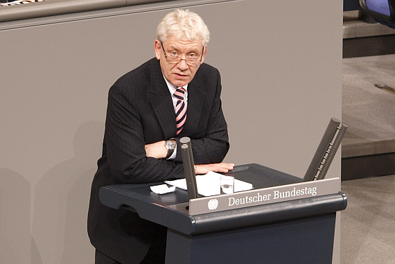 Jürgen Koppelin (FDP): "Glaube Wowereit nicht!" - Foto: Wikimedia Commons