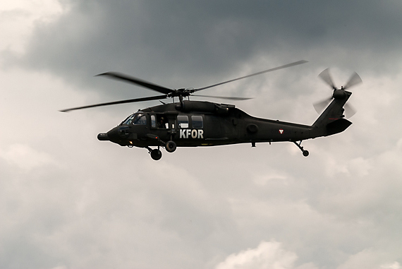 Black Hawk im KFOR-Einsatz - Foto: Markus Dobrozemsky Black Hawk im KFOR-Einsatz - Foto: Markus Dobrozemsky