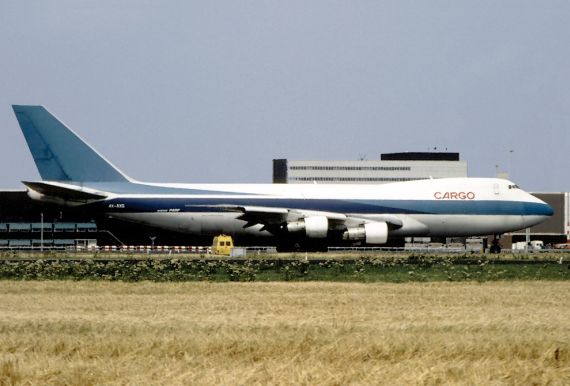 Die 4X-AXG auf dem Flughafen Amsterdam Schiphol, aufgenommen am 20. Juli 1992; 10 Wochen nach dieser Aufnahme kam es zur Katastrophe - Foto: Ramon Berk /  www.berkaviation.com