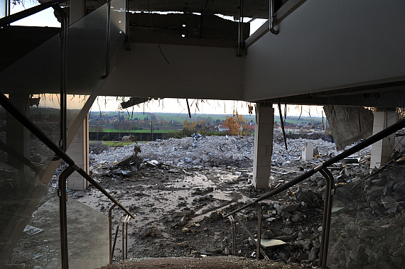 Blick vom Treppenhaus in Richtung des ehemaligen Speisesaals - Foto: ZVG