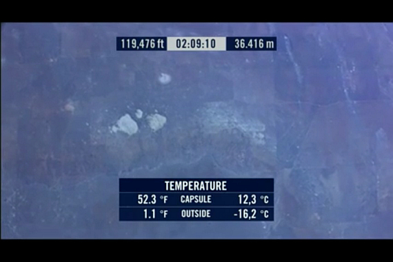 © Red Bull Stratos Webstream