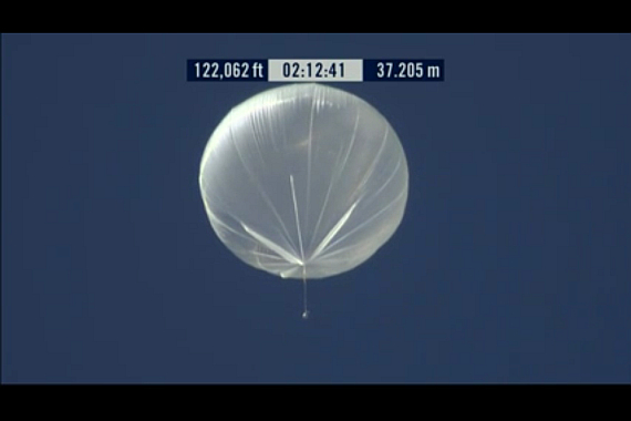 © Red Bull Stratos Webstream