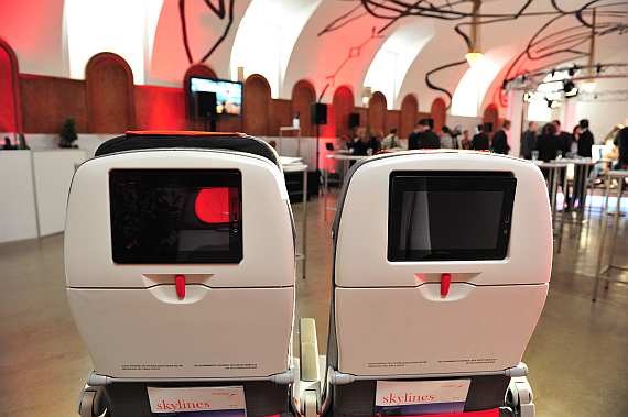 Auch Economy-Class Passagiere auf der Langstrecke verfügen künftig über ein hochmodernes Unterhaltungssystem - Foto: Austrian Wings Media Crew Auch Economy-Class Passagiere auf der Langstrecke verfügen künftig über ein hochmodernes Unterhaltungssystem - Foto: Austrian Wings Media Crew