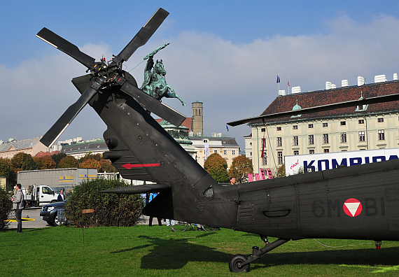 Heckrotor des Black Hawk Heckrotor des Black Hawk