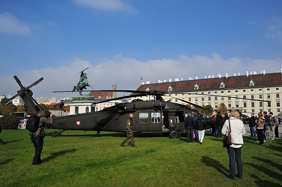 Black Hawk nach der Landung