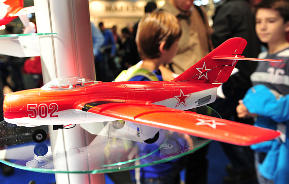 Modell einer MiG15/17 Modell einer MiG15/17