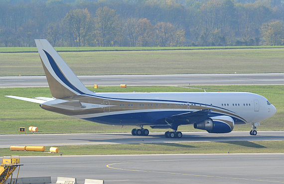 Die N767KS auf dem Weg zu ihrer Parkposition - Foto: Austrian Wings Media Crew