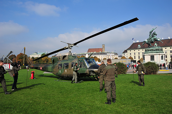 AB 212 nach der Landung AB 212 nach der Landung