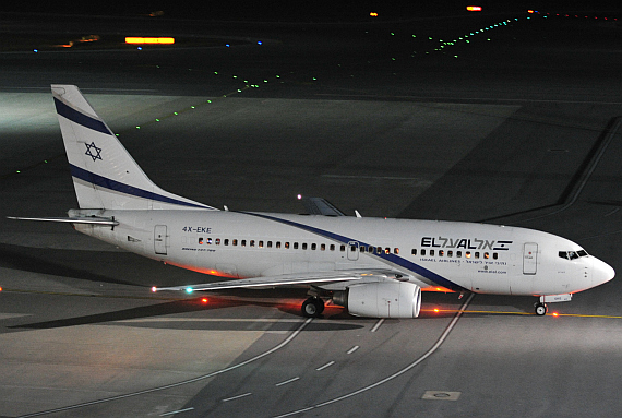 Boeing 737-700 von El Al - Foto: Austrian Wings Media Crew