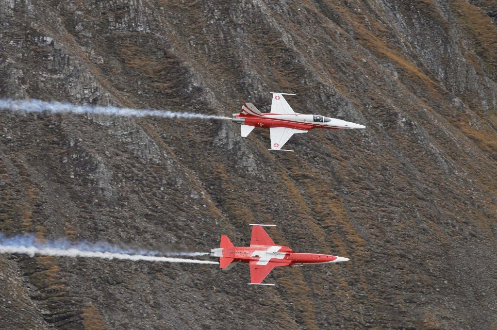 F-5E Tiger der Patrouille Suisse - Foto: Michael E. Fader