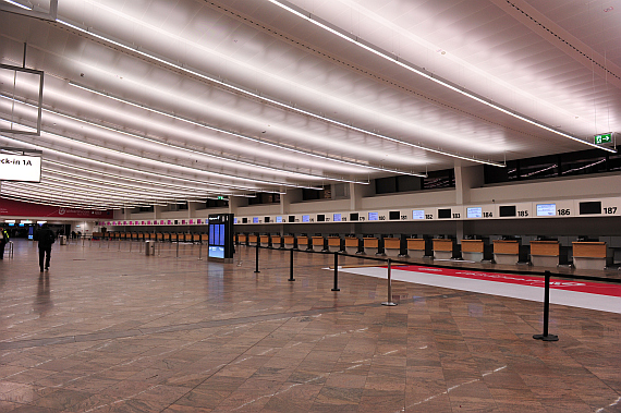 Das neu renovierte Terminal 1 (Check-In 1) - Foto: Austrian Wings Media Crew