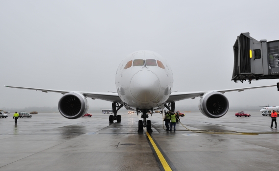 Boeing 787 Dreamliner in Wien - Foto: Austrian Wings Media Crew