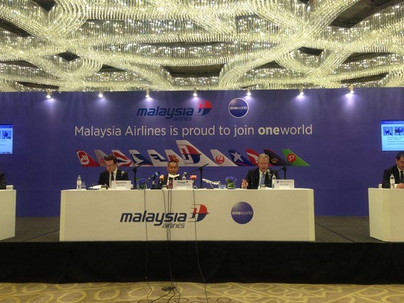 Verschiedene Funktionäre von Mitgliedsairlines der Oneworld Allianz begrüßten den Beitritt Malaysia Airlines - Foto: Malaysia Airlines