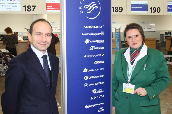 Paolo Barrufol von Alitalia Paolo Barrufol von Alitalia