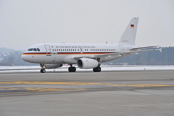 Airbus A319-133X, CJ (15+02), German Air Force mit der deutschen Bundeskanzlerin Angela Merkel an Bord- Foto: Andy Herzog