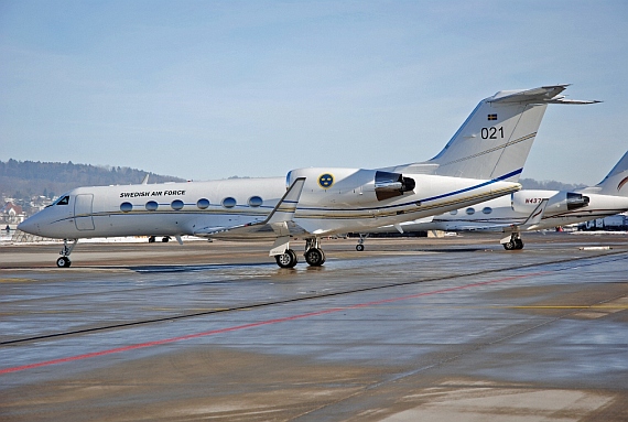 Gulfstream G-IV (# 021), Swedish Air Force - Foto: Andreas Schmucki