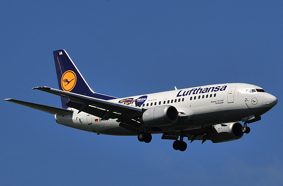 Diese 737-500 der Lufthansa trug eine Sonderlackierung - Foto: Austrian Wings Media Crew