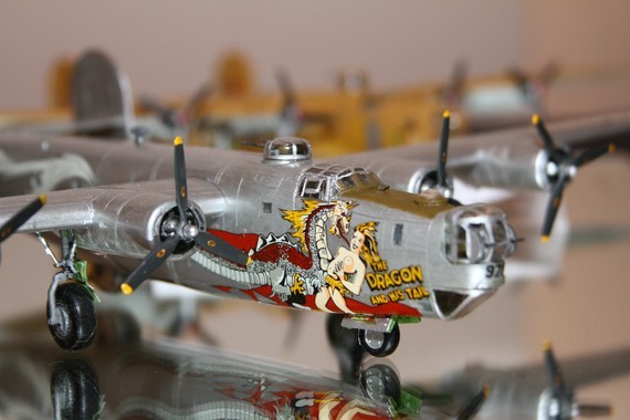 Noseart einer B-24 Liberator - Foto: Phil Weber Noseart einer B-24 Liberator - Foto: Phil Weber