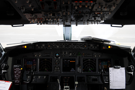 Das Cockpit der OE-LNK vor dem Testflug - Foto: Chris Jilli